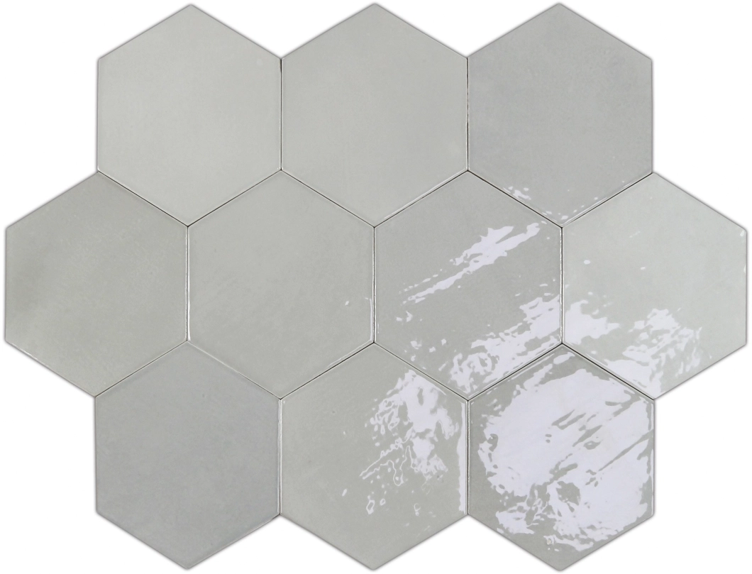 Wow Design Zellige Grey Gloss 10.8x12.4  